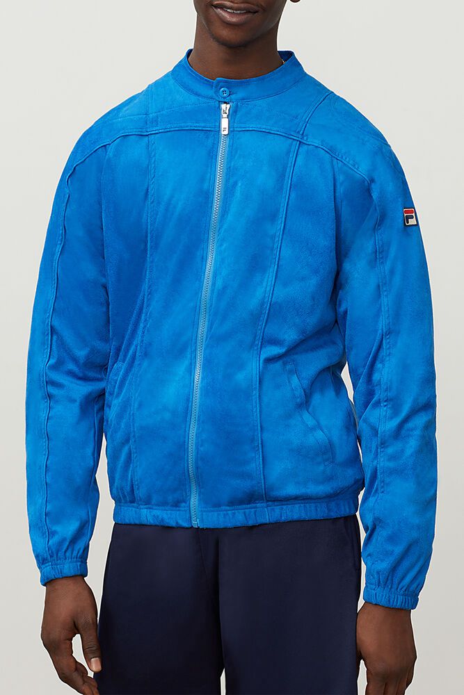 Fila Terrinda Jacket Blue - Mens - 93761JDSU